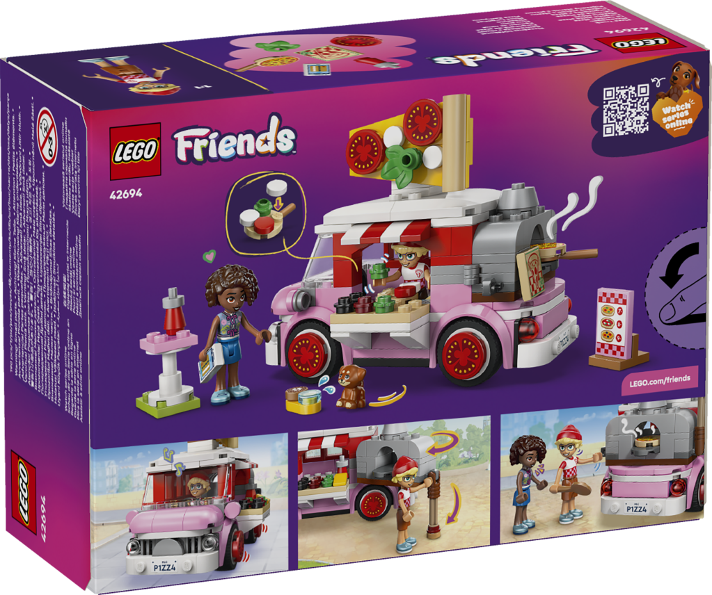 boîte LEGO® Friends 42694 Le Camion Pizza