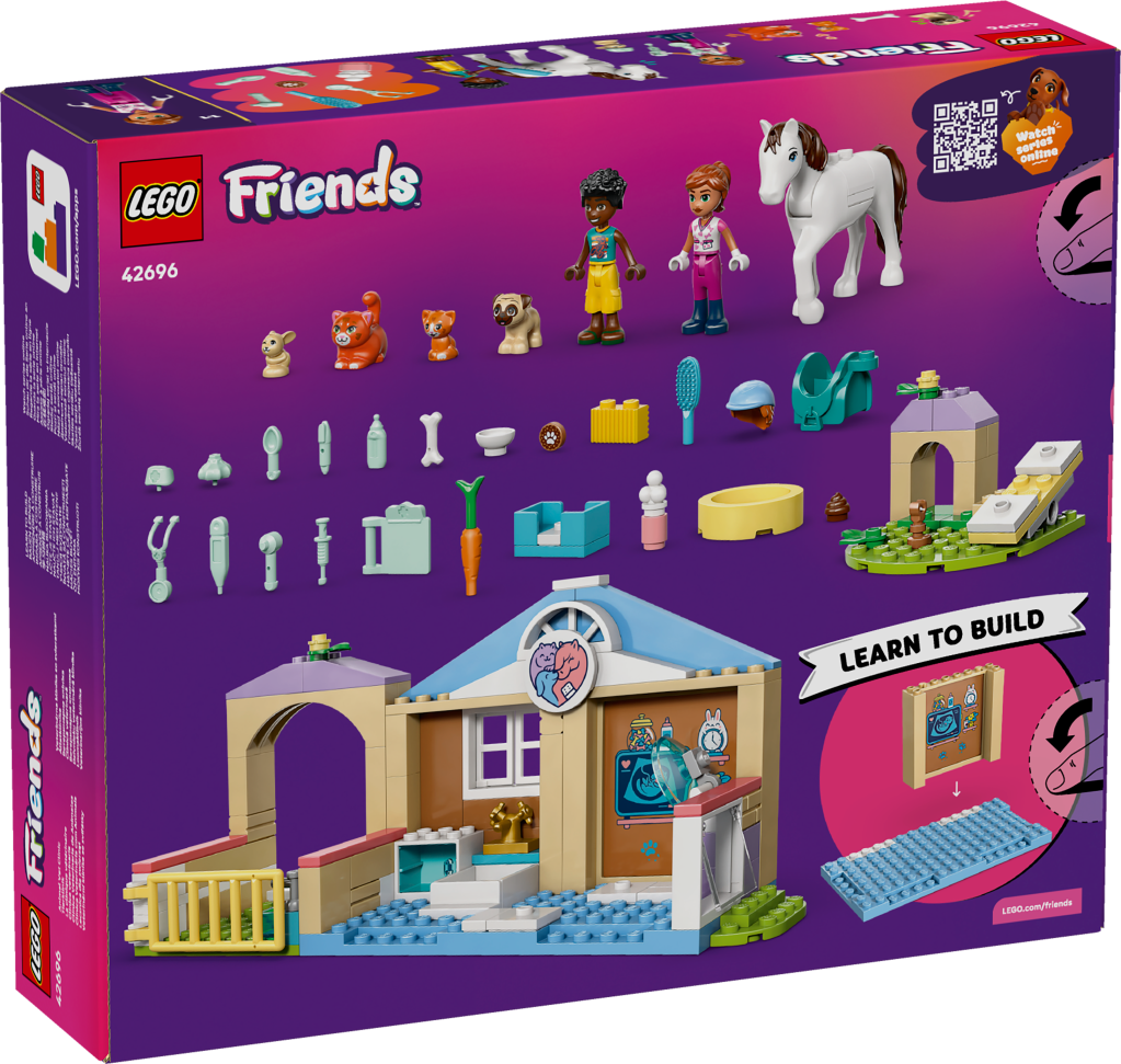 boîte LEGO® Friends 42696 La Clinique Vétérinaire