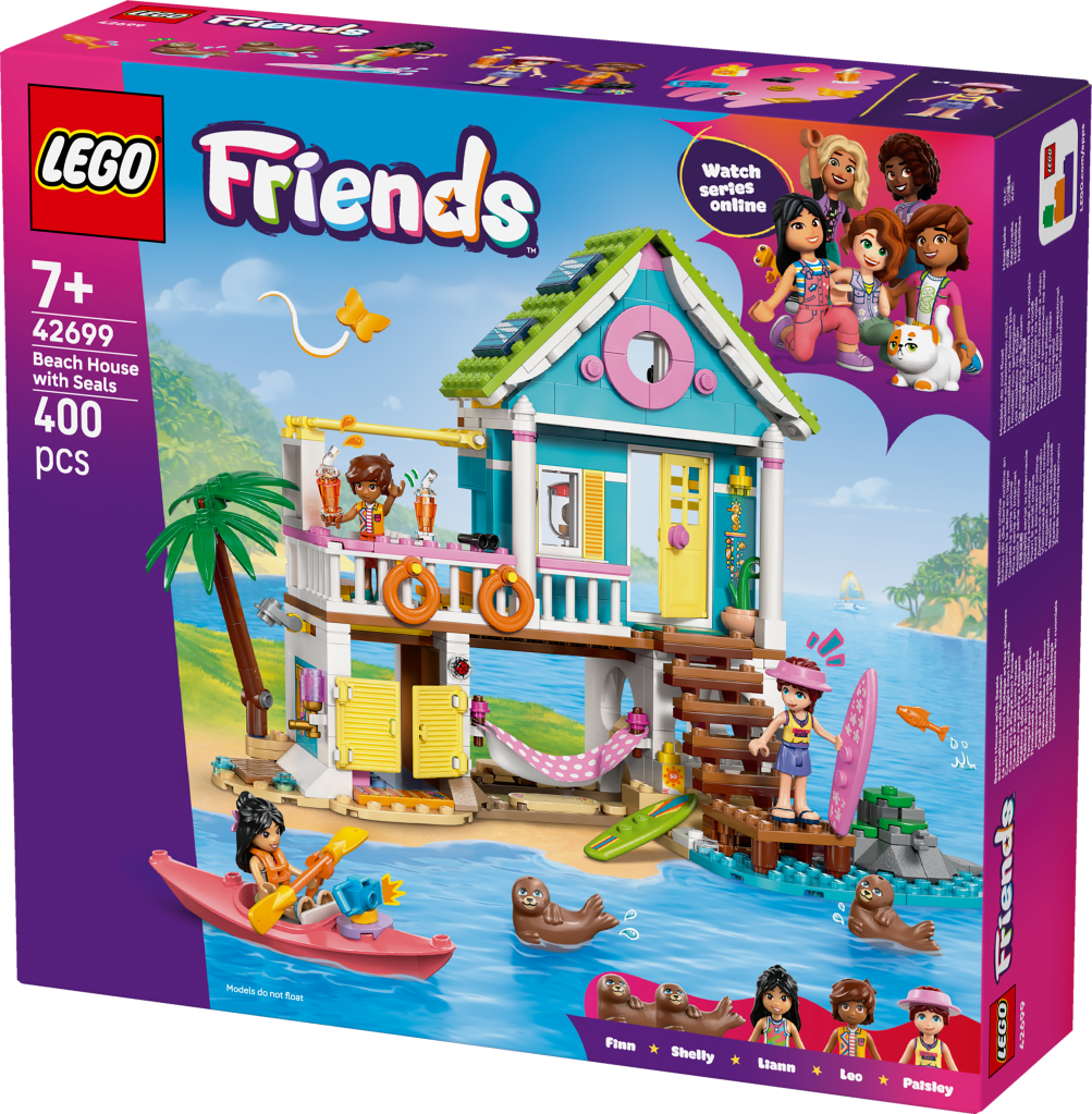 boîte LEGO® Friends 42699 La Maison sur la Plage et les Phoques