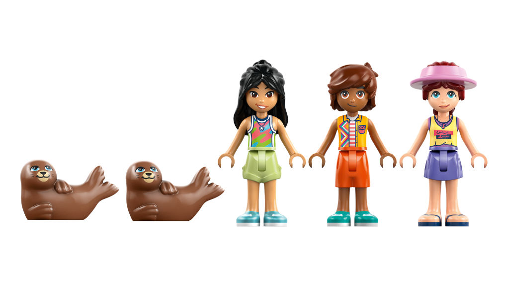 figurines LEGO® Friends 42699 La Maison sur la Plage et les Phoques