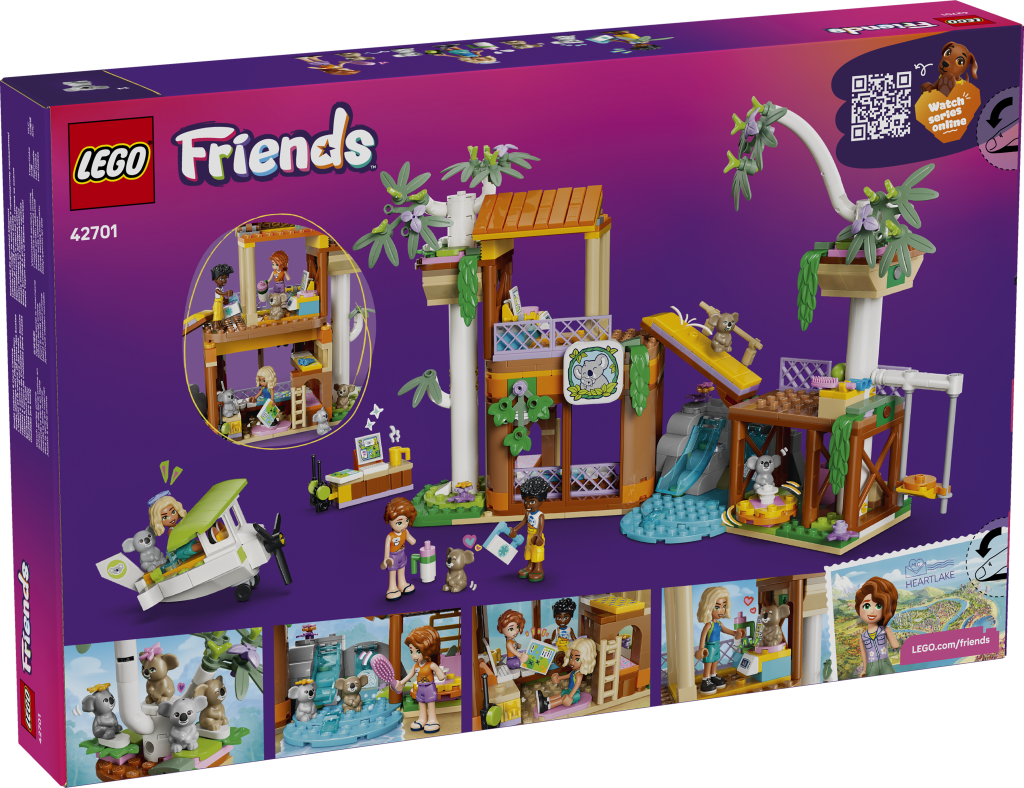 boîte LEGO® Friends 42701 L’Habitat et le Centre de Soins des Koalas