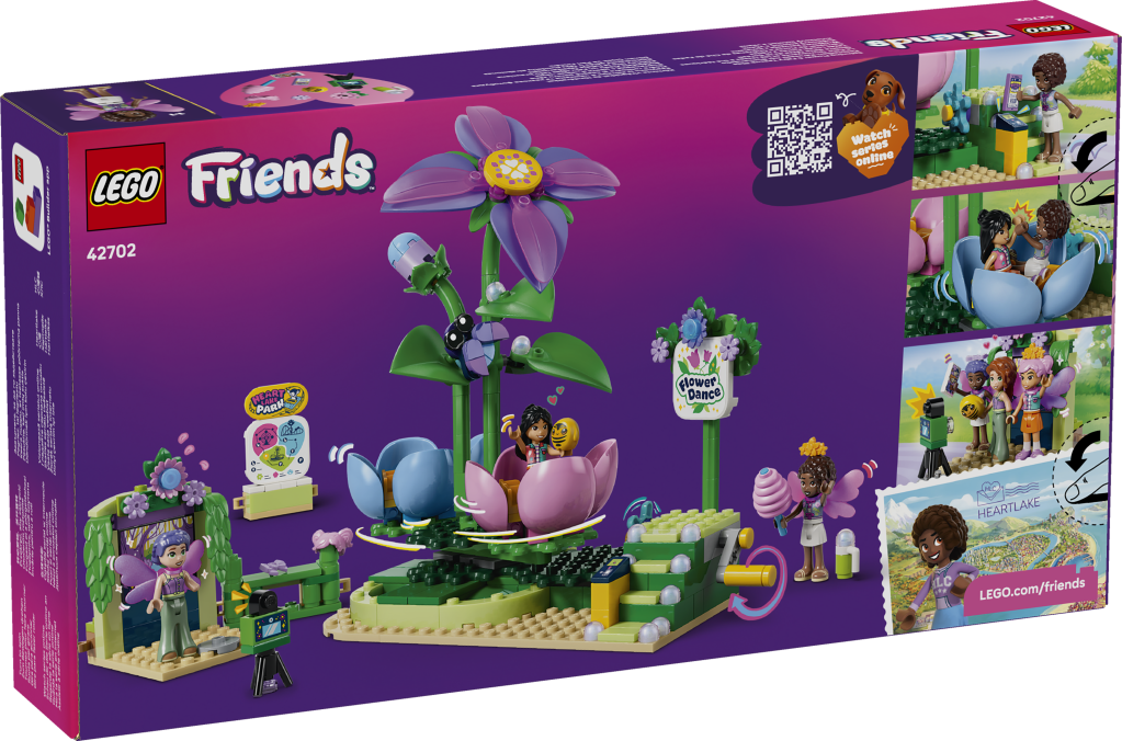 boîte LEGO® Friends 42702 La Fleur Tournoyante et les Tasses à Thé Féériques