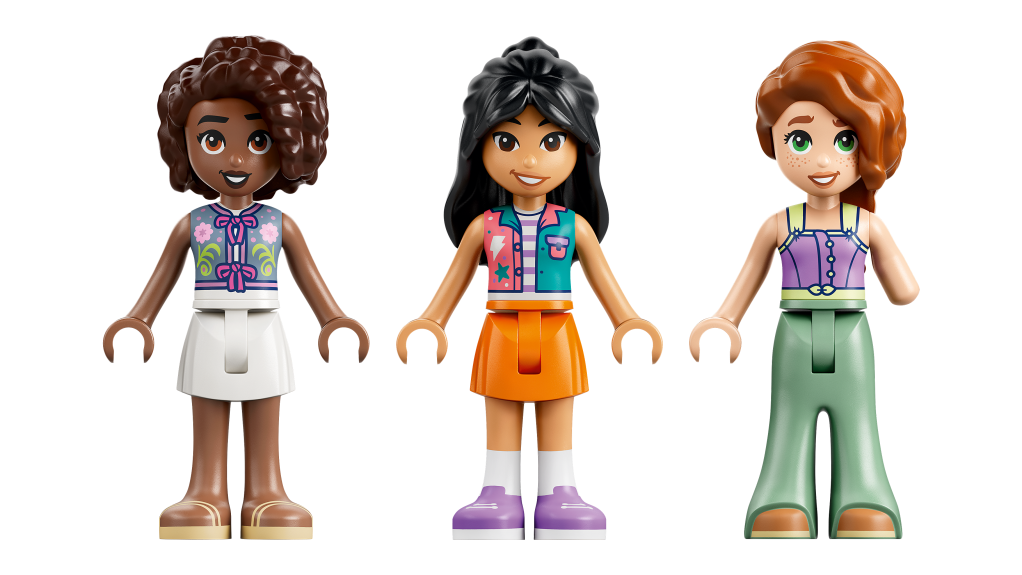 personnages LEGO® Friends 42702 La Fleur Tournoyante et les Tasses à Thé Féériques
