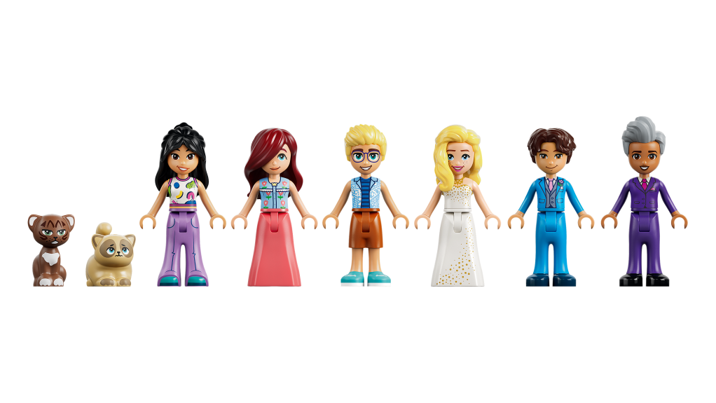 personnages LEGO® Friends 42704 Le Grand Hôtel de Heartlake City
