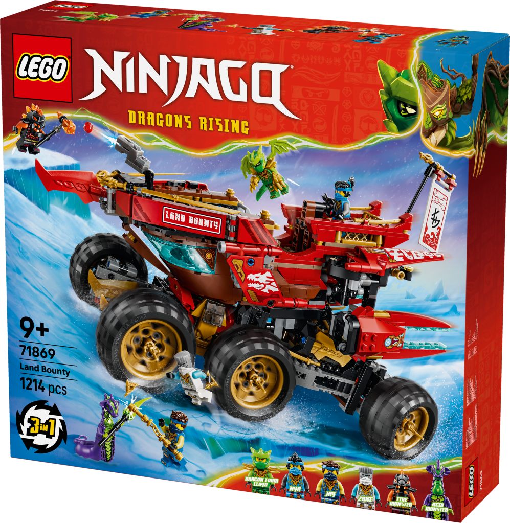 boîte LEGO NINJAGO 71869 Le Bounty Terrestre
