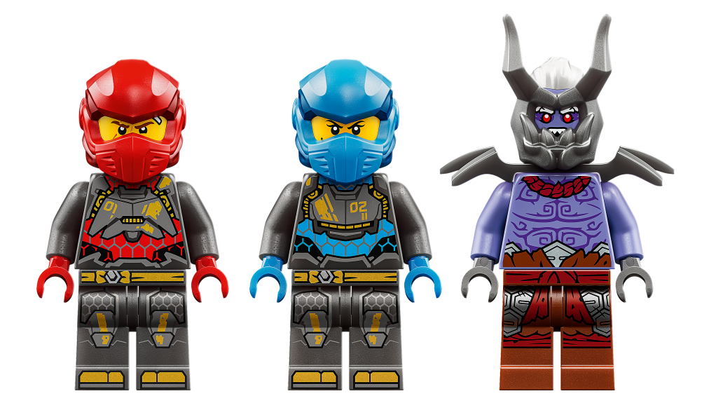 figurines LEGO NINJAGO 71870 Les Robots Titan Jumeaux