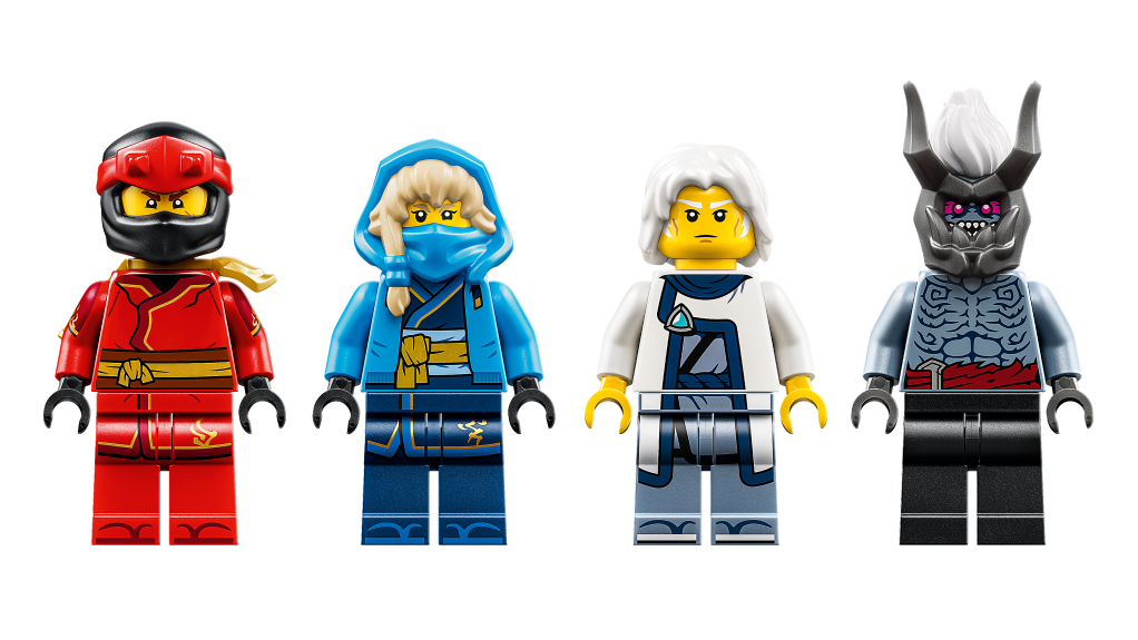 figurines LEGO NINJAGO 71871 Combat sur la Lame du Dragon