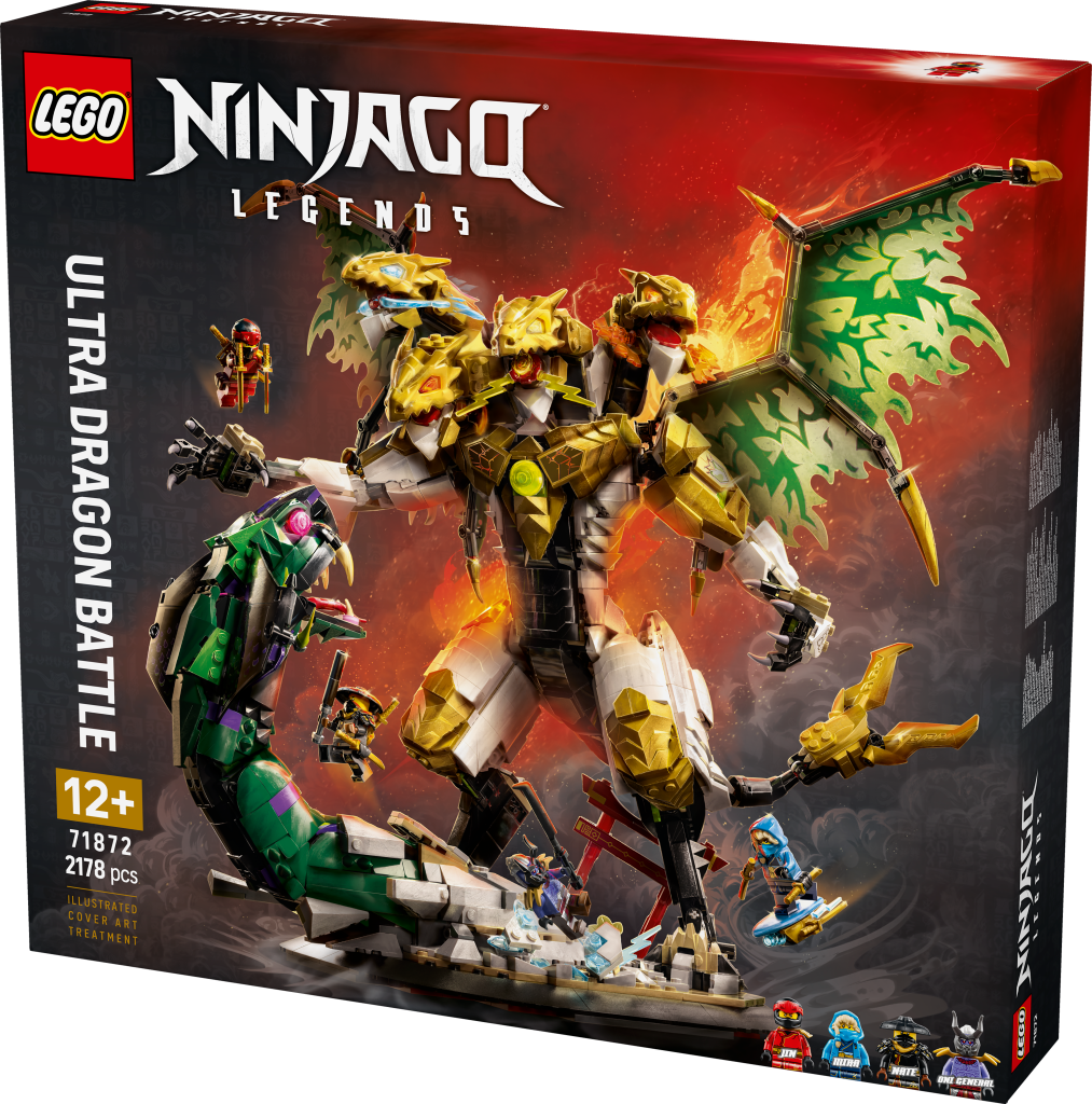 boîte LEGO NINJAGO 71872 Le Combat de l'Ultra Dragon