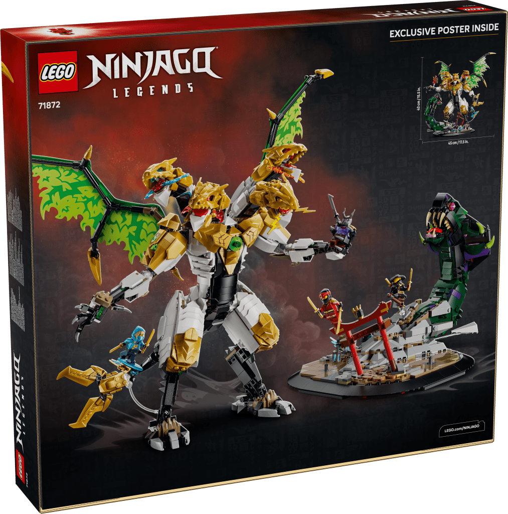 boîte LEGO NINJAGO 71872 Le Combat de l'Ultra Dragon