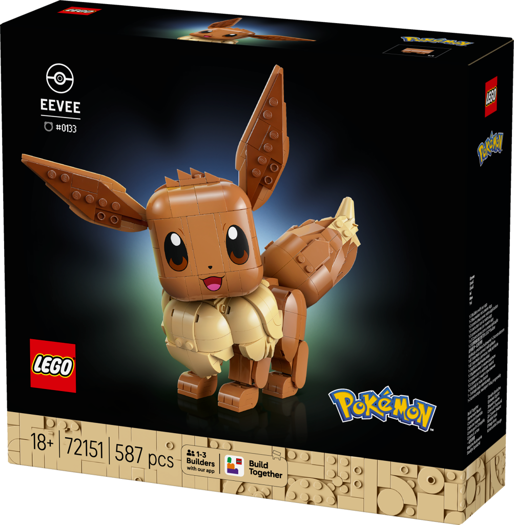 boîte LEGO Pokémon 72151 Évoli