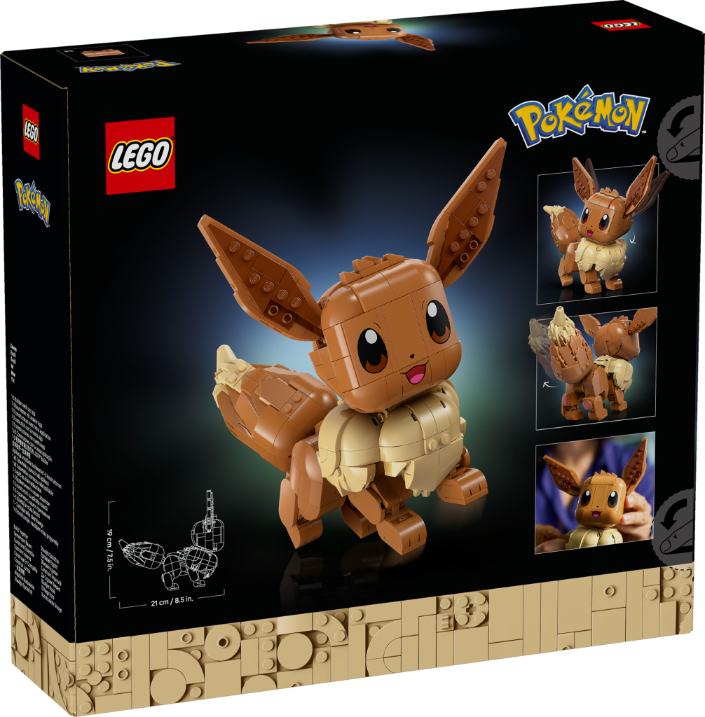 boîte LEGO Pokémon 72151 Évoli