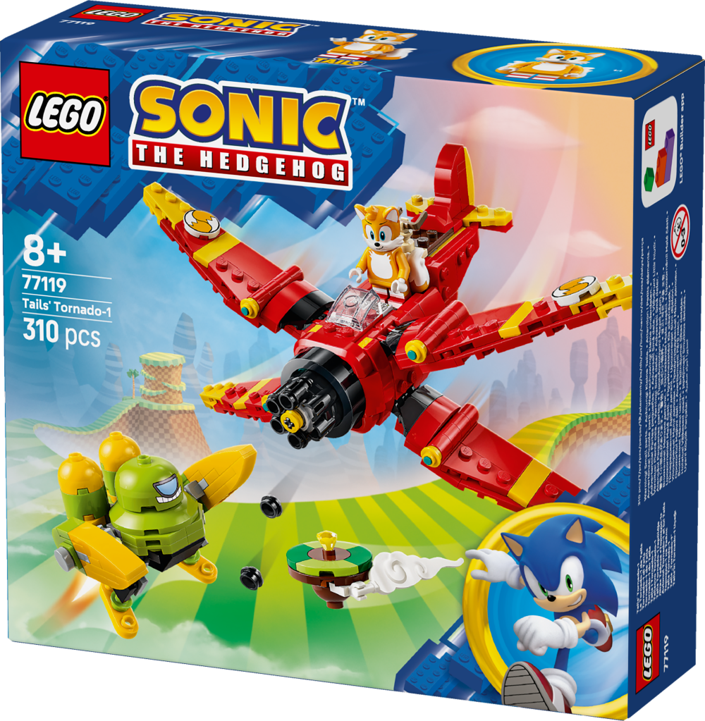 boîte LEGO Sonic the Hedgehog 77119 Le Tornado-1 de Tails