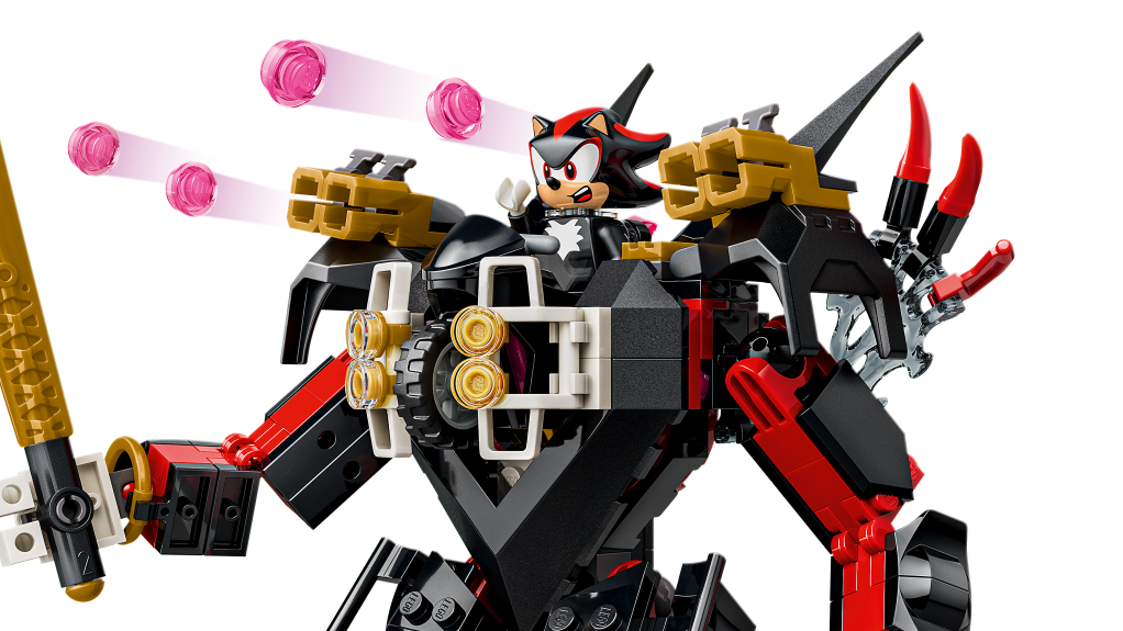 détails LEGO Sonic the Hedgehog 77120 Le Robot de Shadow Contre le G.U.N. Trooper