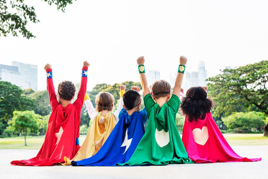 enfant super-héros