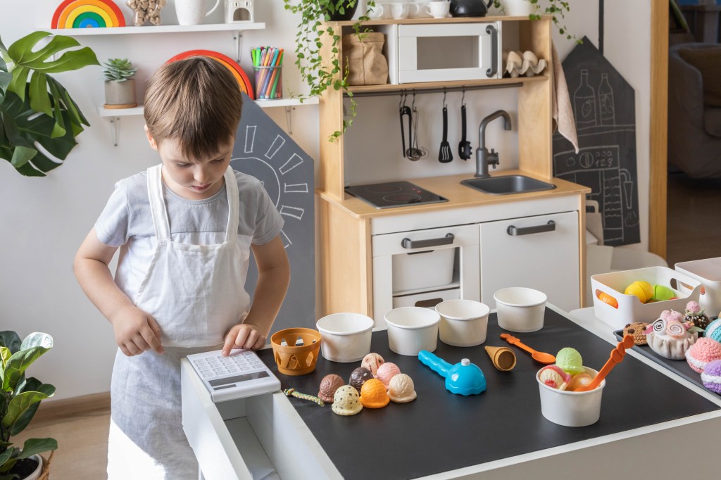 jeu imitation enfant