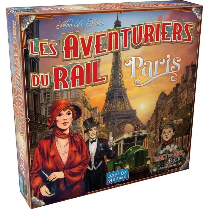 jeu les aventuriers du rail paris