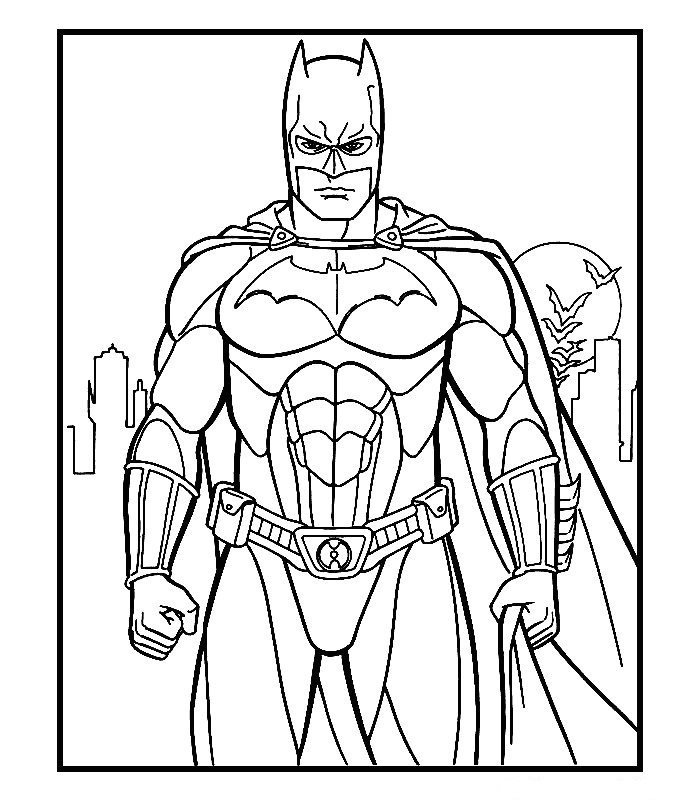 coloriage batman