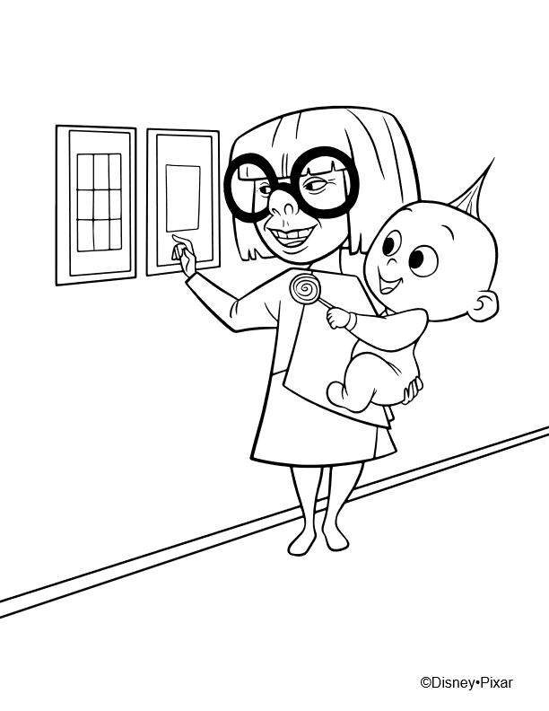 coloriage les indestructibles