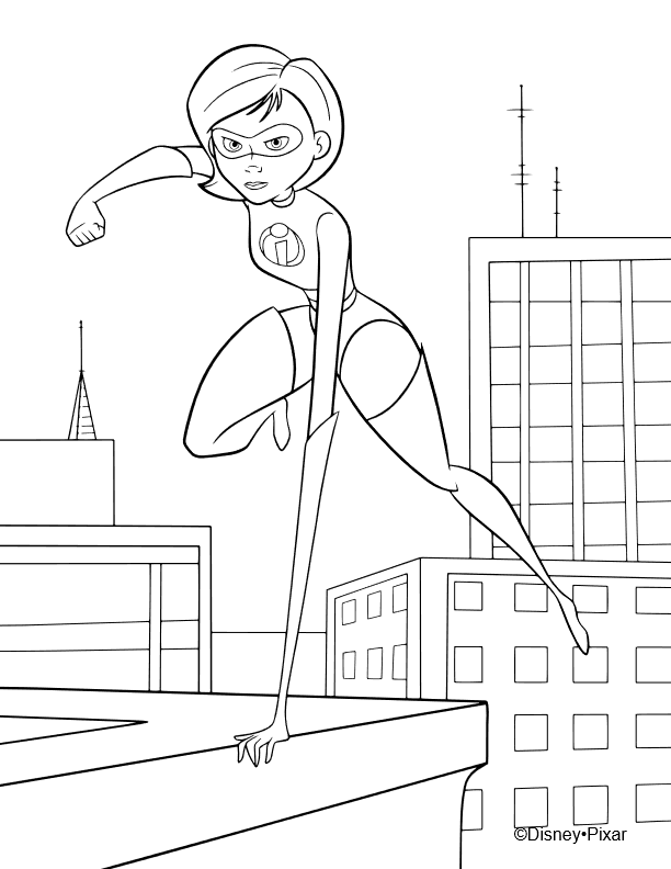 coloriage les indestructibles