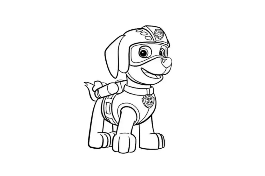 coloriage pat patrouille