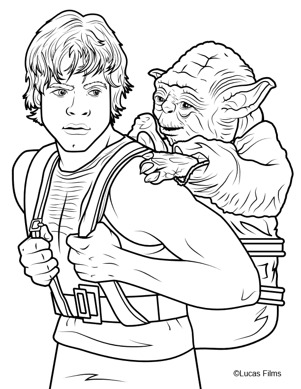 coloriage star wars