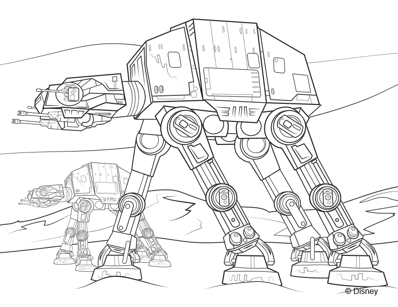 coloriage star wars