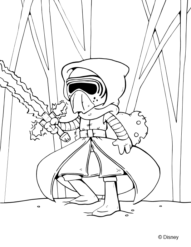 coloriage star wars