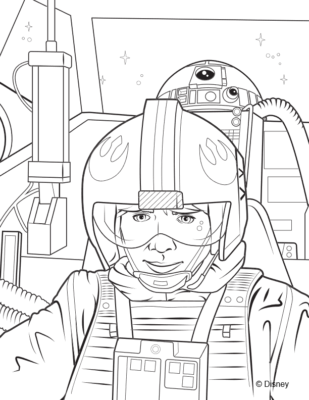 coloriage star wars
