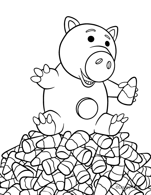coloriage Toy story Bayonne