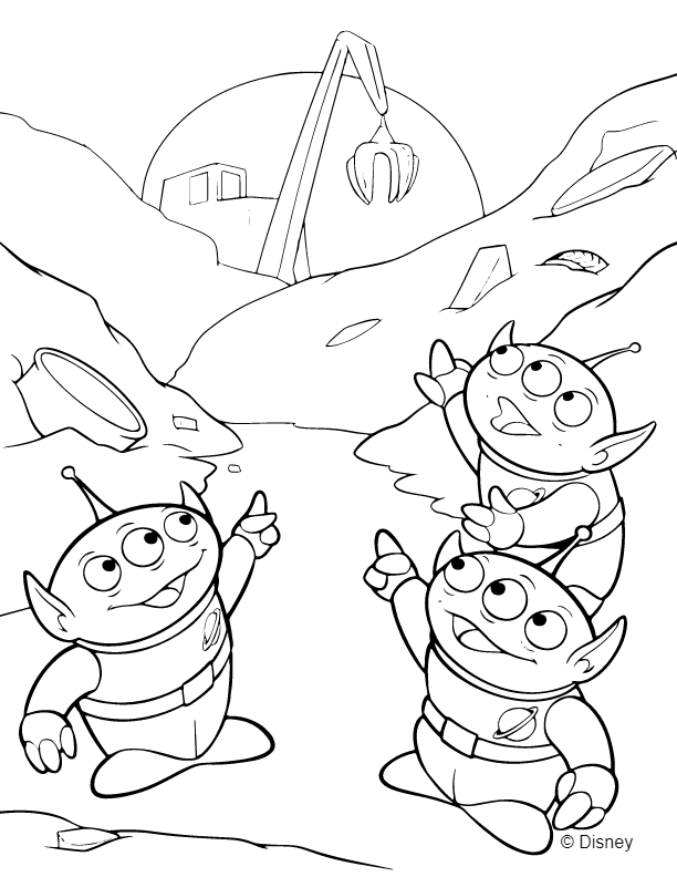 coloriage Toy story 