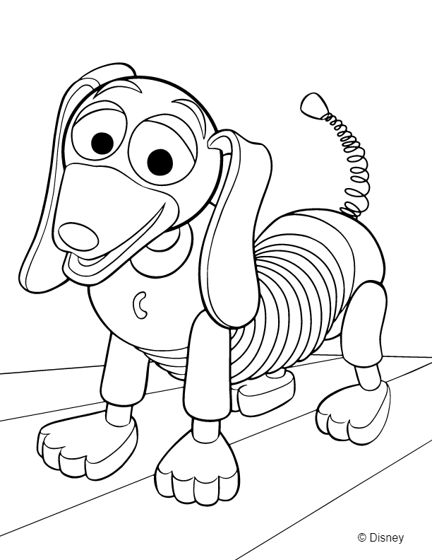 coloriage Toy story zig zag
