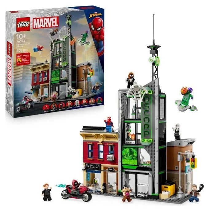 LEGO Marvel 76324 Spider-Man Contre Oscorp