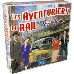 Les Aventuriers du Rail : New York - AC-DÉCO - Jeu de société - 8 ans et plus - 2 à 4 joueurs