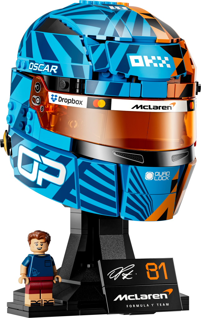 LEGO Editions 43017 McLaren Mastercard F1 Team Casque d’Oscar Piastri