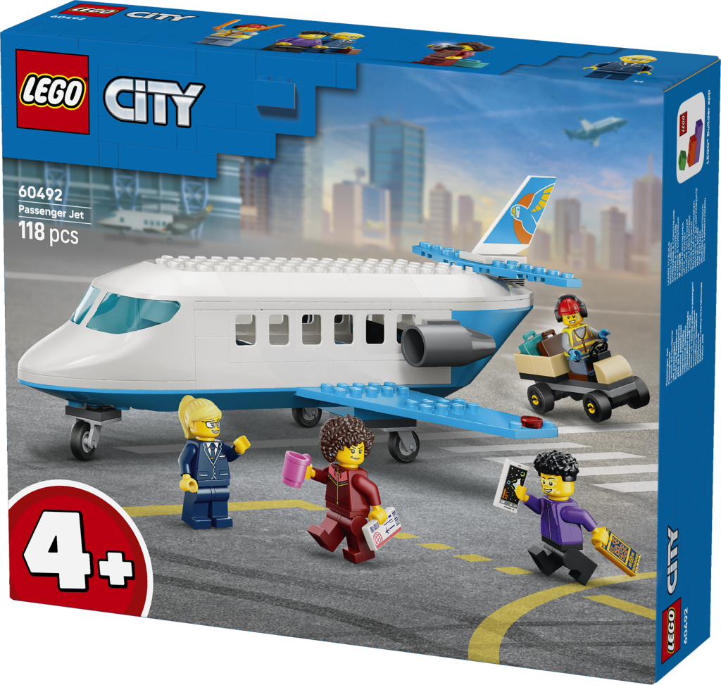 boîte LEGO City 60492 L'Avion de Tourisme