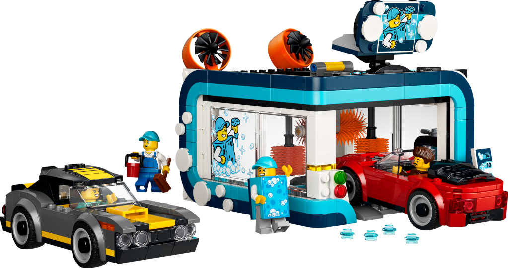 LEGO City 60497 La Station de Lavage Automatique