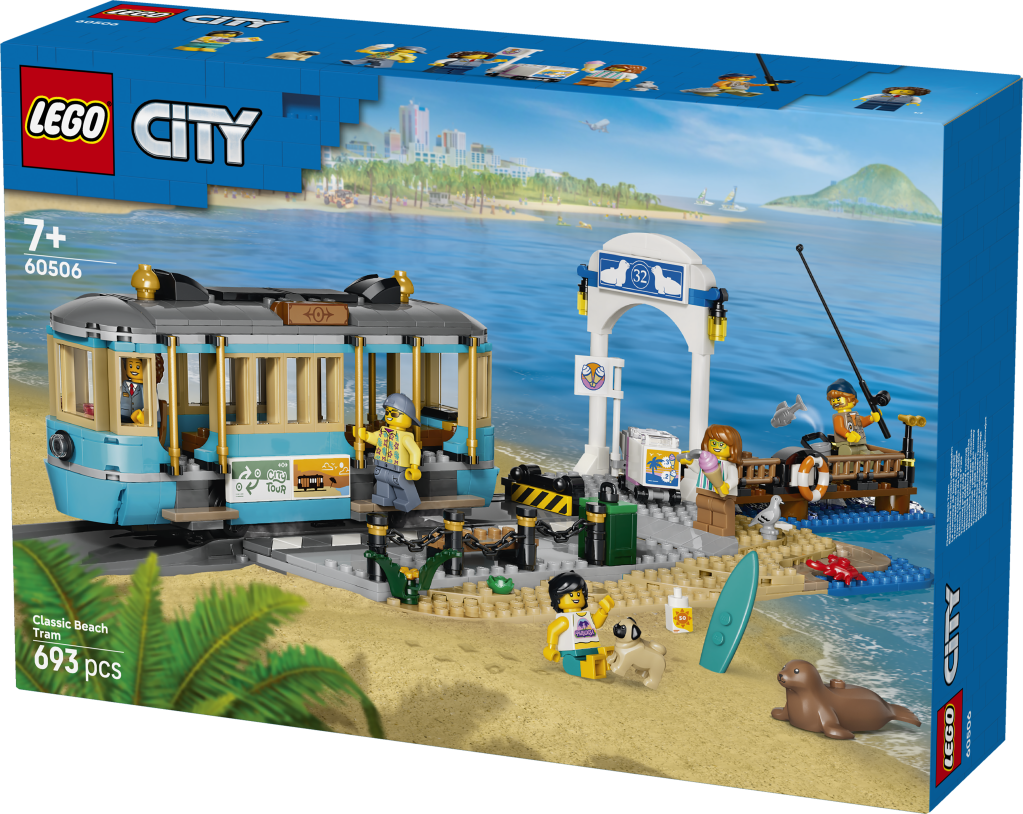 boîte LEGO City 60506 Le Tramway de Bord de Mer