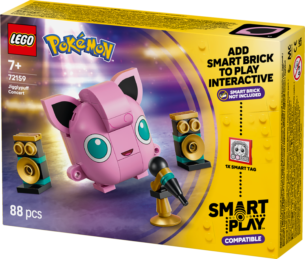 boîte LEGO Pokémon 72159 SMART Play : Le concert de Rondoudou