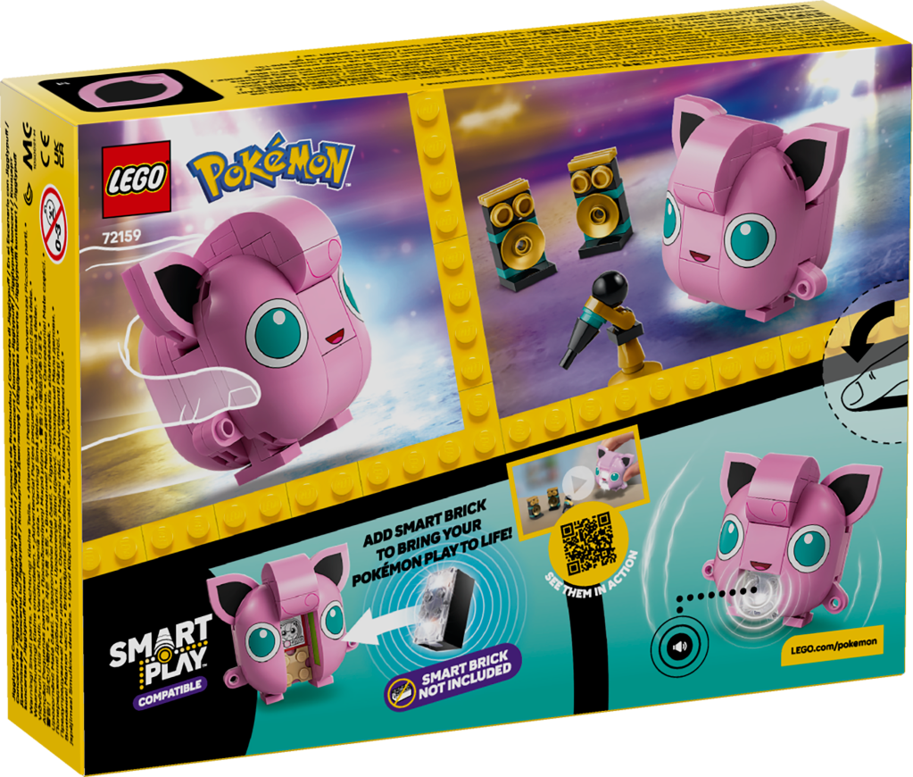 boîte LEGO Pokémon 72159 SMART Play : Le concert de Rondoudou