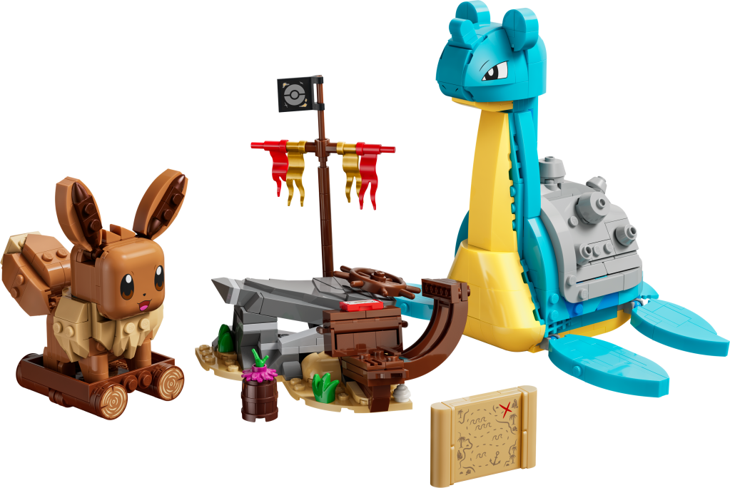 LEGO Pokémon 72162 SMART Play : chasse au trésor d'Évoli et Lokhlass