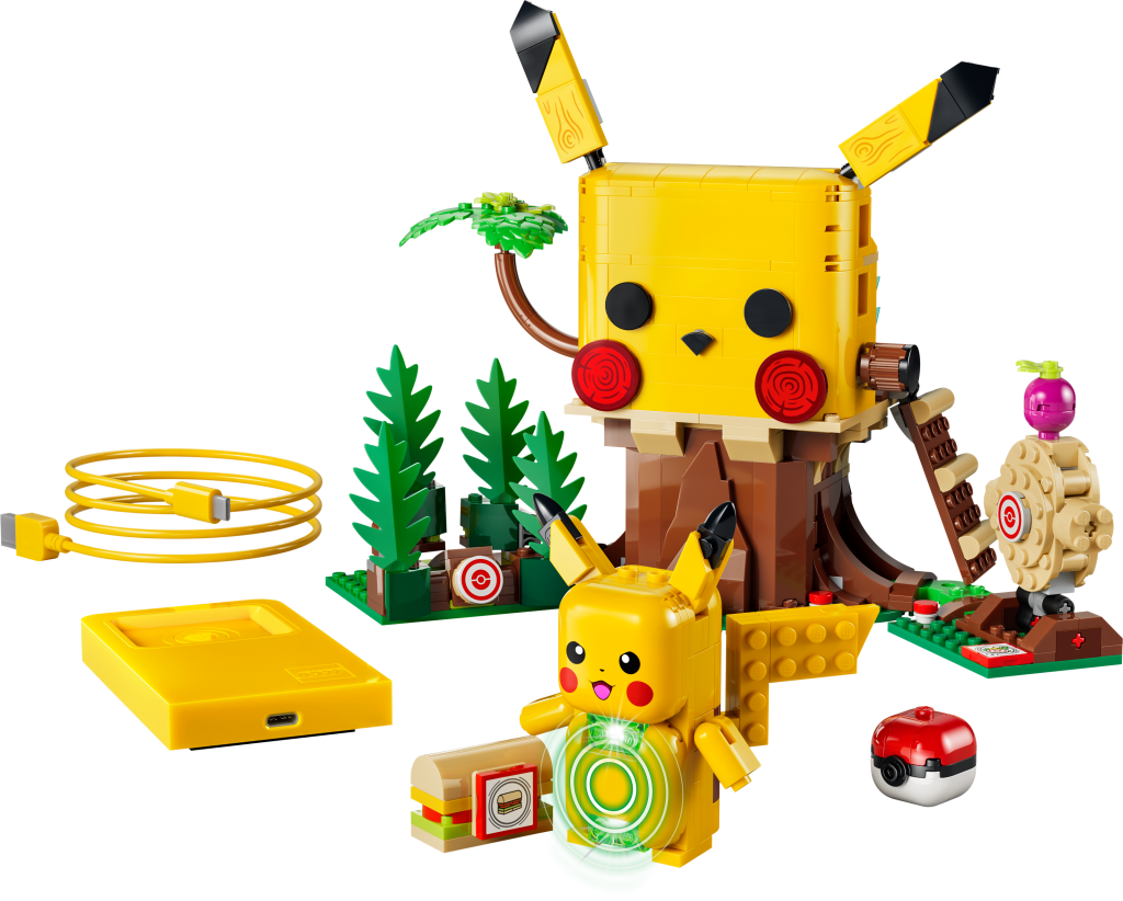LEGO Pokémon 72164 SMART Play : Pikachu et la Cabane d'Entraînement