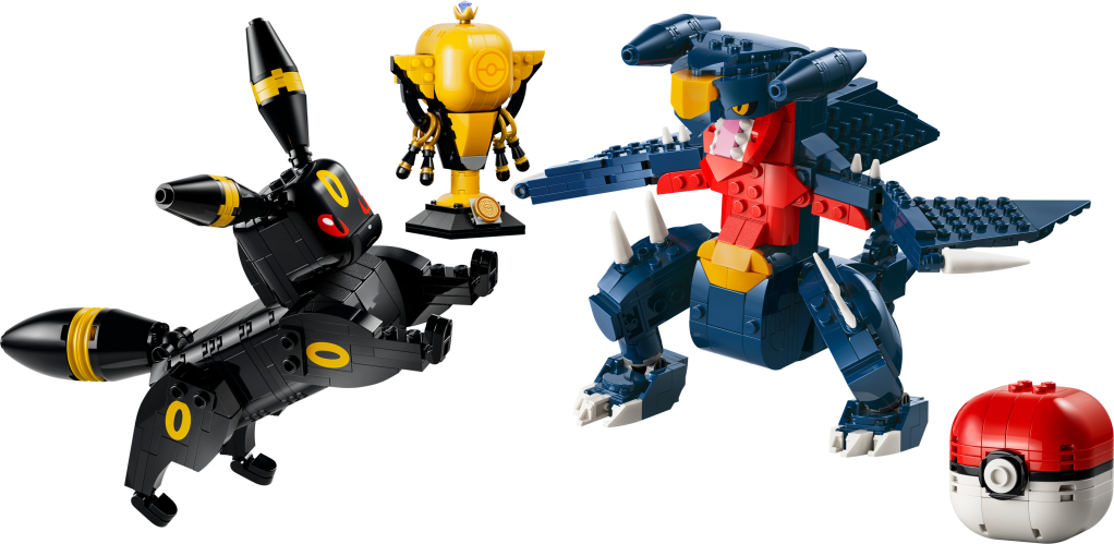 LEGO Pokémon 72165 SMART Play : Le combat entre Noctali et Carchacrok