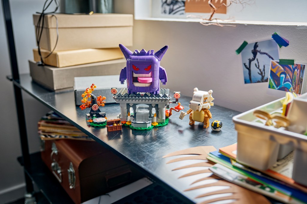 LEGO Pokémon 72166 SMART Play : L'affrontement terrifiant entre Osselait et Ectoplasma
