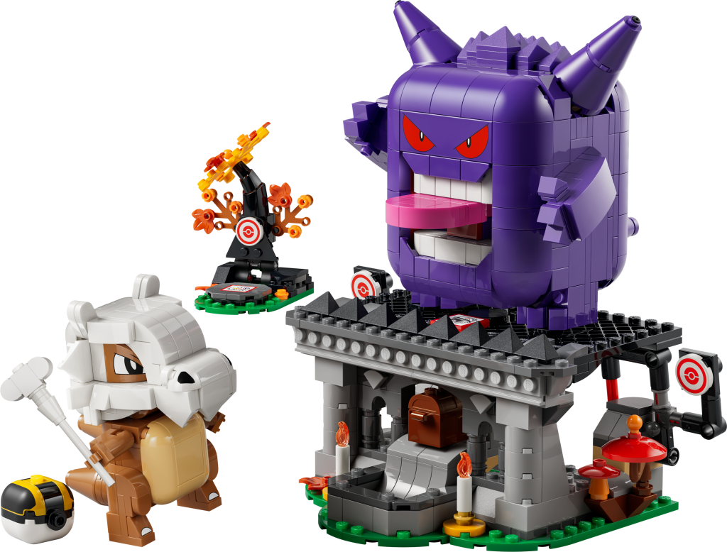 LEGO Pokémon 72166 SMART Play : L'affrontement terrifiant entre Osselait et Ectoplasma