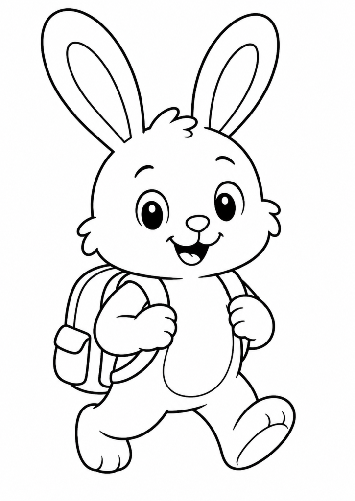coloriage rentré maternelle école