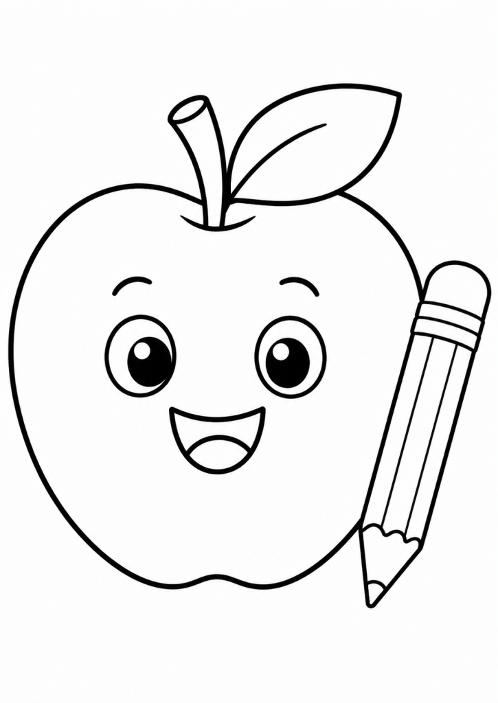 coloriage rentré maternelle école
