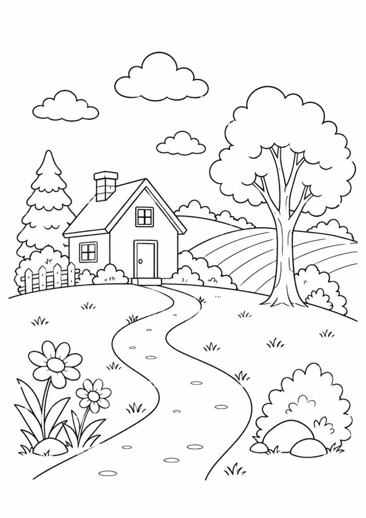 coloriage animaux nature