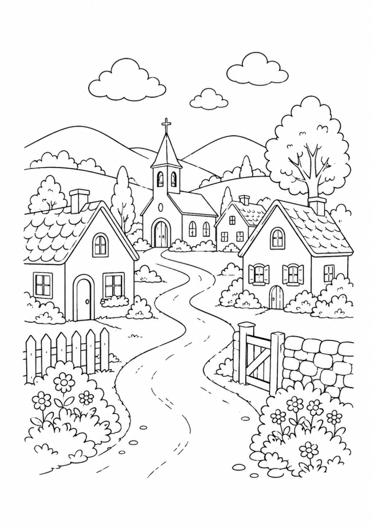coloriage animaux nature