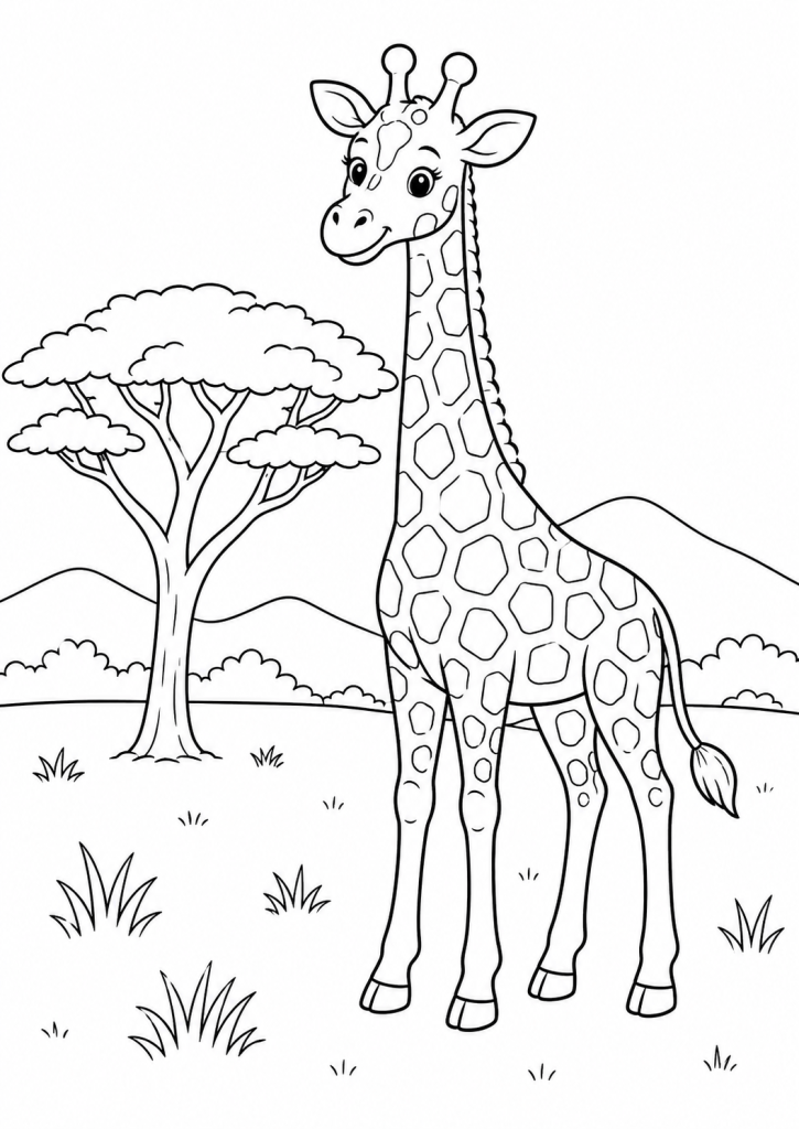 coloriage animaux nature