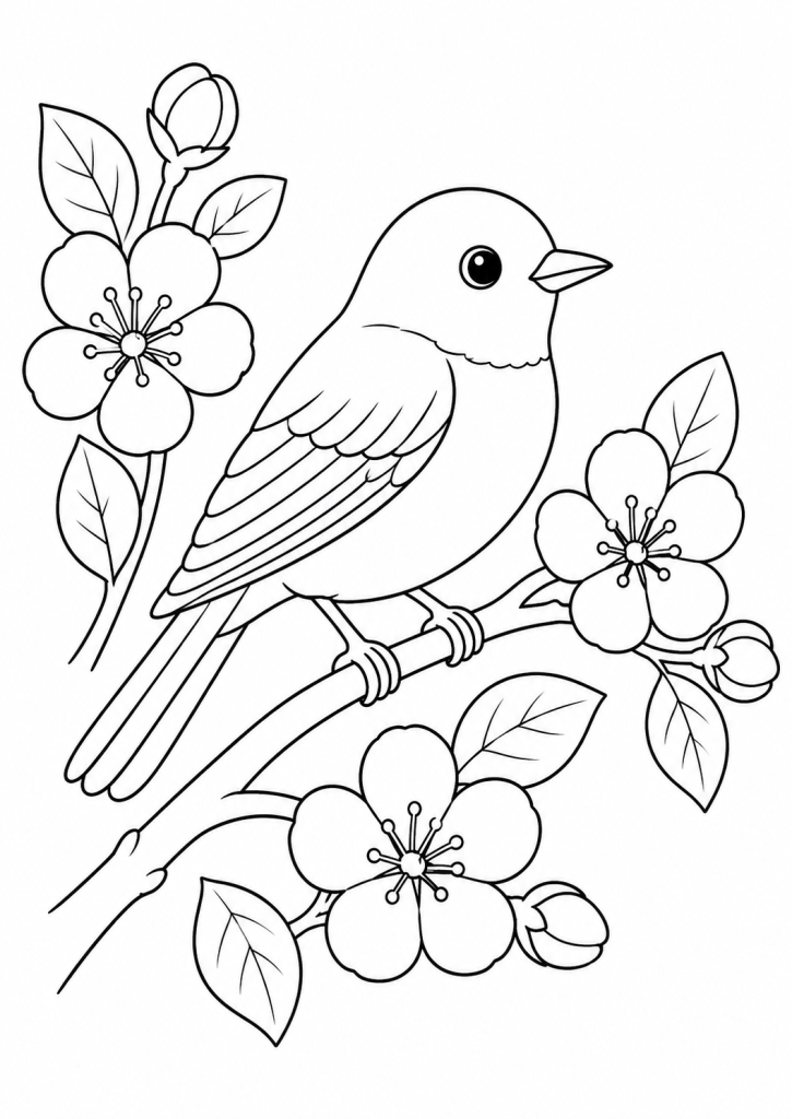 coloriage animaux nature